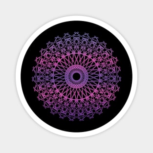 Mandala Pink/Purple Magnet